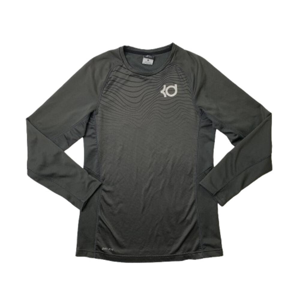 Kevin Durant Shirt Mens S Small Quickness Fearless Dri Fit Long Sleeve Nike